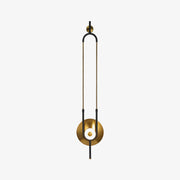Ellipse Ring Marble Wall Light-DWHOME