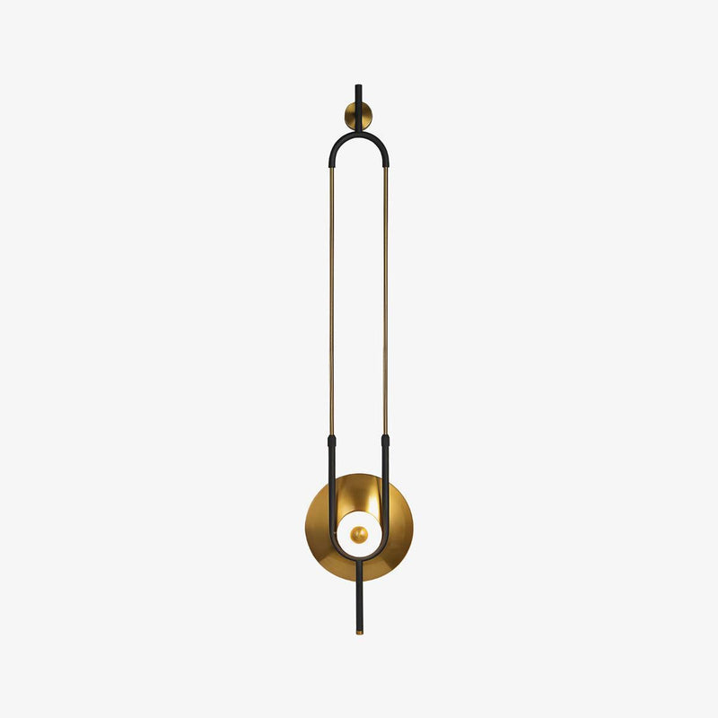 Ellipse Ring Marble Wall Light-DWHOME