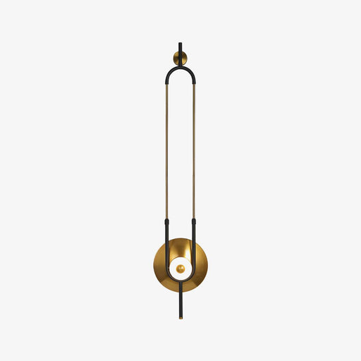 Ellipse Ring Marble Wall Light-DWHOME