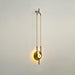 Ellipse Ring Marble Wall Light.