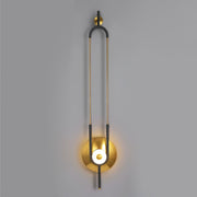 Ellipse Ring Marble Wall Light-DWHOME