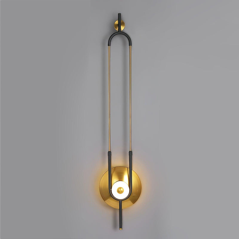 Ellipse Ring Marble Wall Light-DWHOME