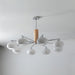 Elliptical Persimmon Chandelier - Vakkerlight