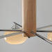 Elliptical Persimmon Chandelier - DWHOME