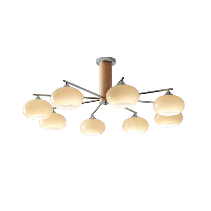 Elliptical Persimmon Chandelier - DWHOME