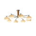 Elliptical Persimmon Chandelier - DWHOME