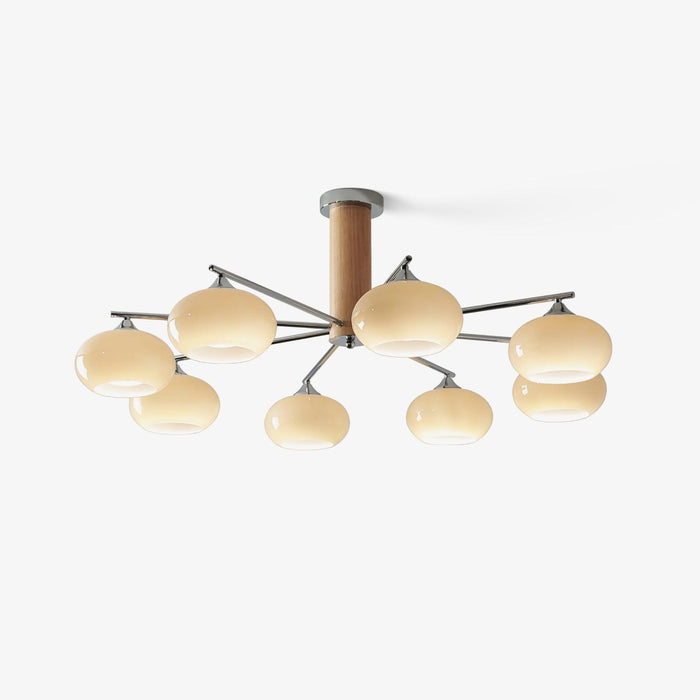 Elliptical Persimmon Chandelier - DWHOME