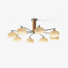 Elliptical Persimmon Chandelier - Vakkerlight