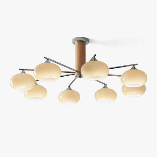 Elliptical Persimmon Chandelier - DWHOME