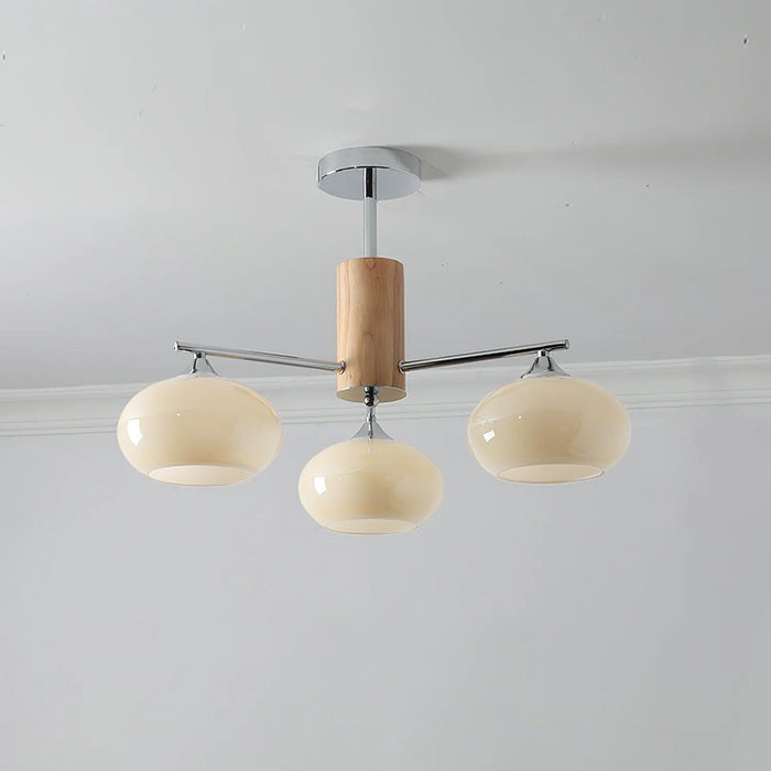 Elliptical Persimmon Chandelier - DWHOME