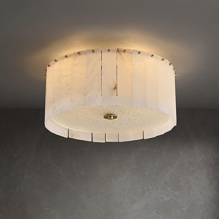 Elysian Alabaster Ceiling Lamp.