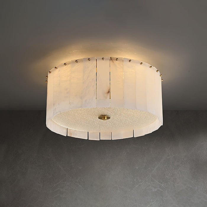 Elysian Alabaster Ceiling Lamp.