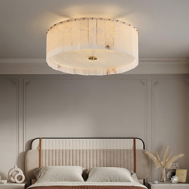 Elysian Alabaster Ceiling Lamp-DWHOME