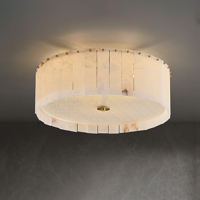 Elysian Alabaster Ceiling Lamp.