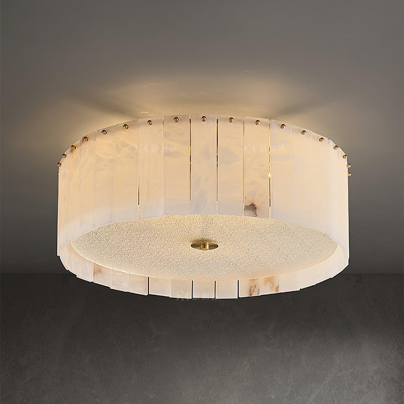 Elysian Alabaster Ceiling Lamp-DWHOME