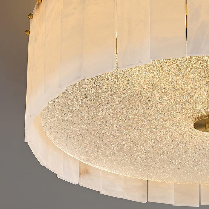 Elysian Alabaster Ceiling Lamp.