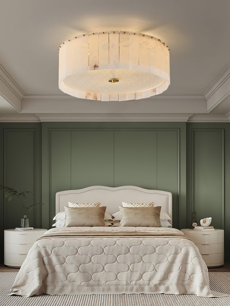 Elysian Alabaster Ceiling Lamp-DWHOME