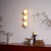 Elysian Travertine Plug-in Wall Light-DWHOME