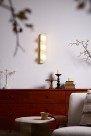 Elysian Travertine Plug-in Wall Light-DWHOME