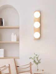 Elysian Travertine Plug-in Wall Light-DWHOME