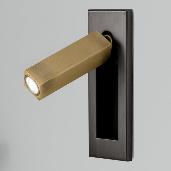 Embedded Bedside Sconce.