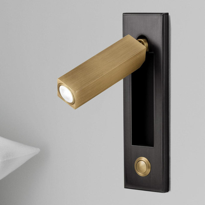 Embedded Bedside Sconce.