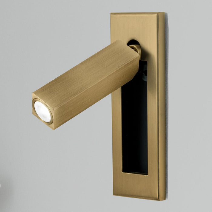 Embedded Bedside Sconce.