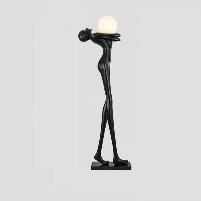 Embrace Ball Sculpture Floor Lamp-DWHOME