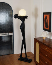 Embrace Ball Sculpture Floor Lamp-DWHOME
