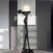 Embrace Ball Sculpture Floor Lamp-DWHOME