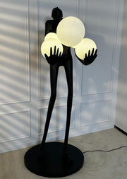 Embrace Sculpture Floor Lamp-DWHOME