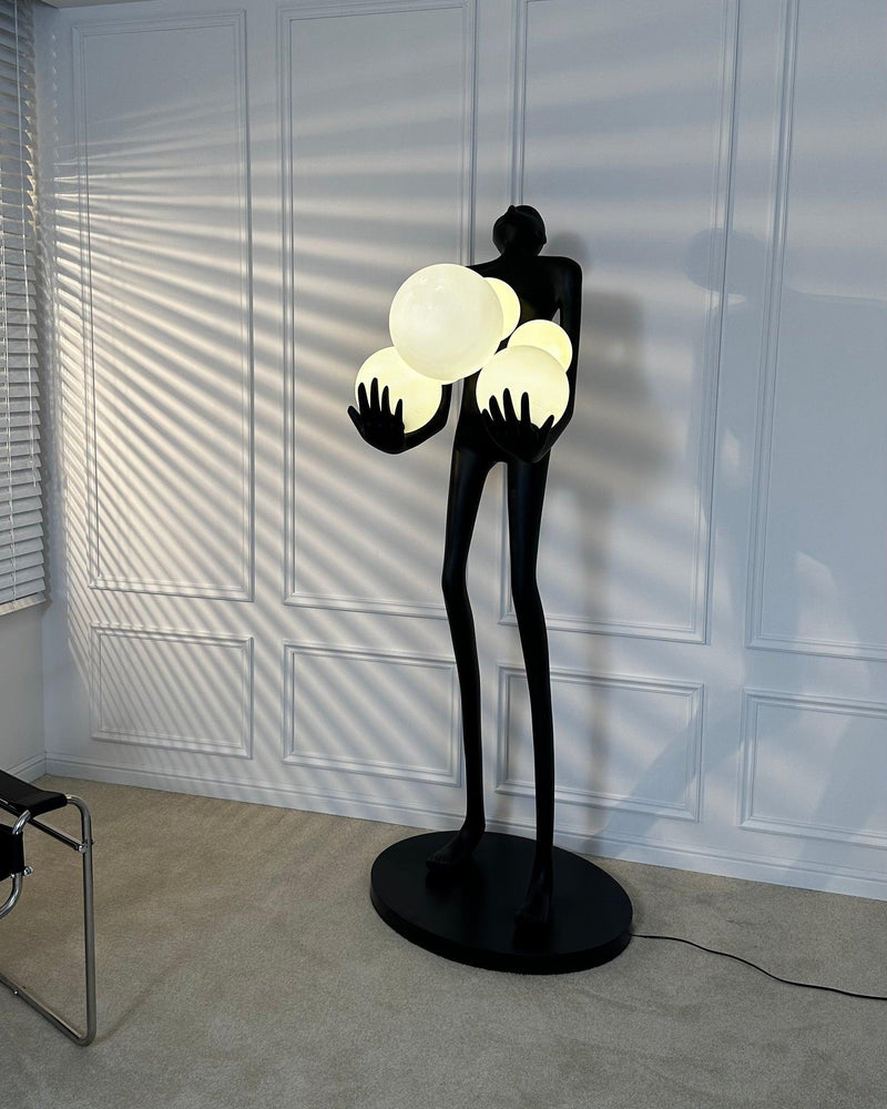 Embrace Sculpture Floor Lamp-DWHOME