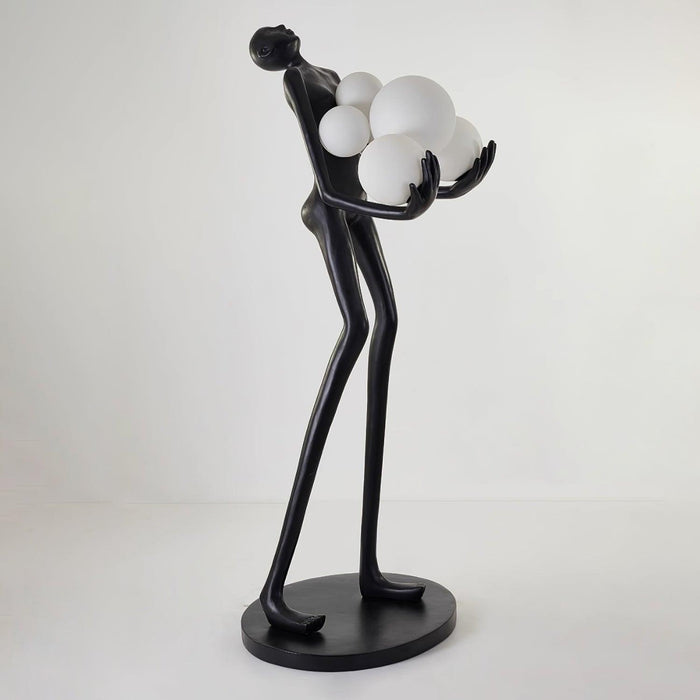 Embrace Sculpture Floor Lamp-DWHOME