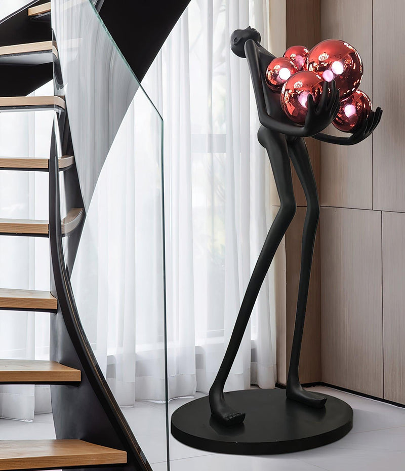 Embrace Sculpture Floor Lamp-DWHOME