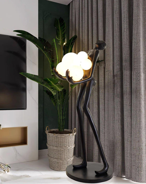 Embrace Sculpture Floor Lamp-DWHOME