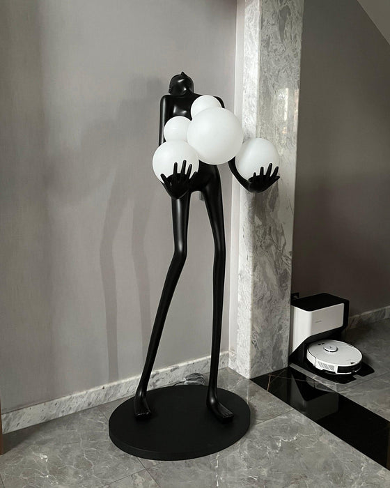 Embrace Sculpture Floor Lamp-DWHOME