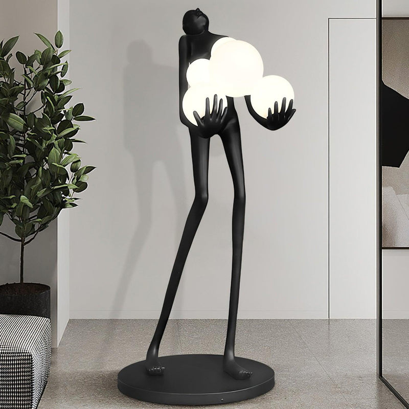Embrace Sculpture Floor Lamp-DWHOME