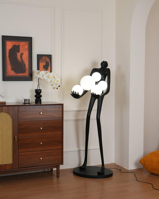 Embrace Sculpture Floor Lamp-DWHOME