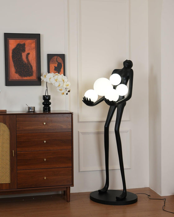 Embrace Sculpture Floor Lamp-DWHOME