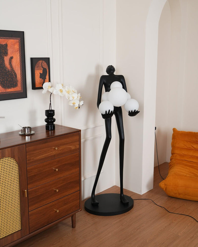 Embrace Sculpture Floor Lamp-DWHOME