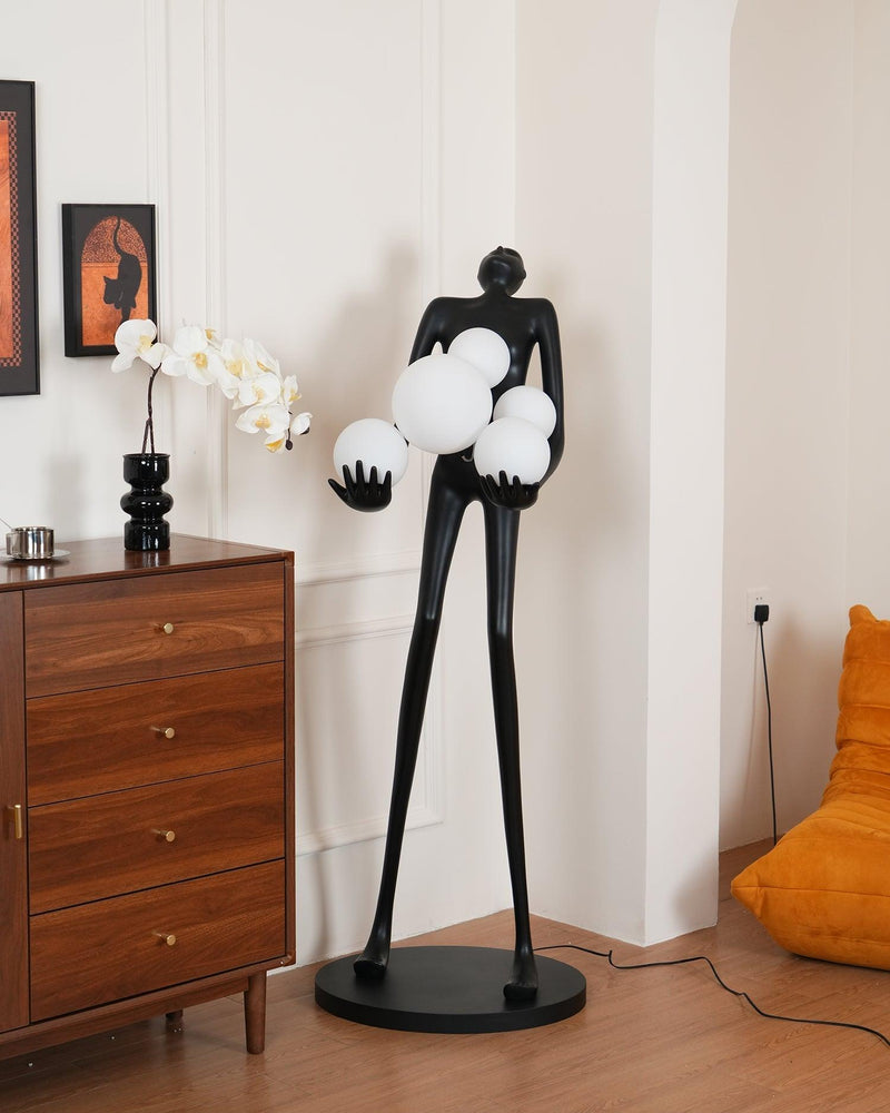 Embrace Sculpture Floor Lamp-DWHOME