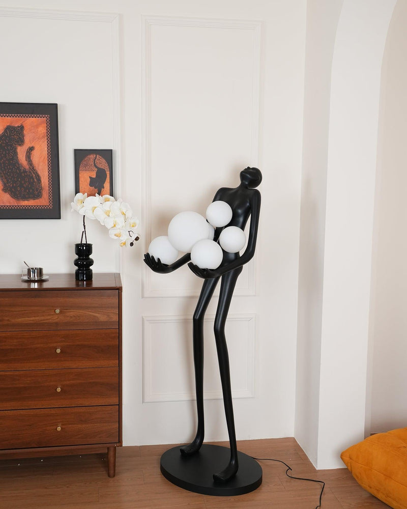 Embrace Sculpture Floor Lamp-DWHOME