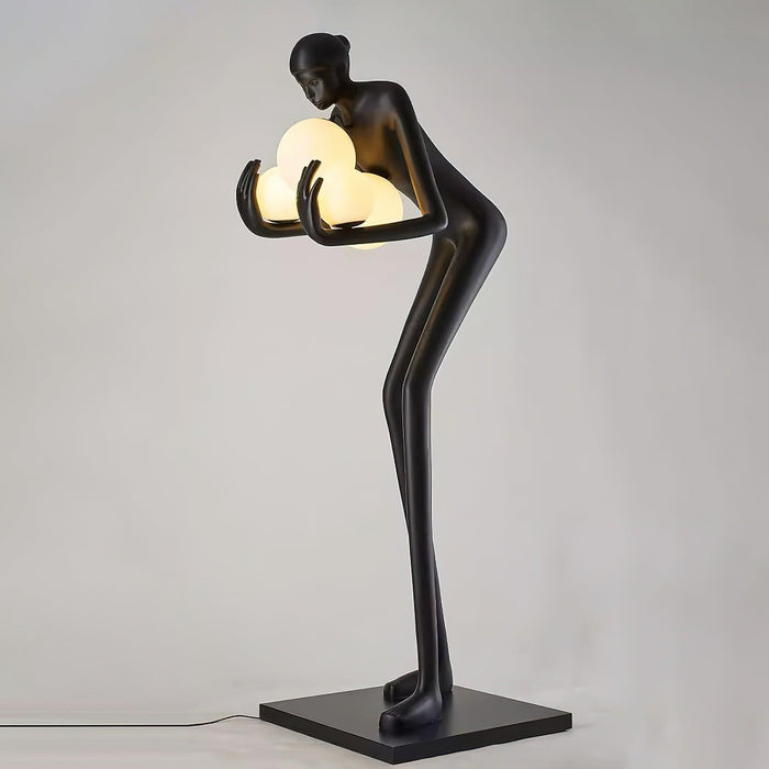 Embrace of Light Sculpture Floor Lamp-DWHOME