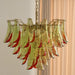 Emerald Flame Murano Glass Chandelier-DWHOME