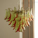 Emerald Flame Murano Glass Chandelier-DWHOME