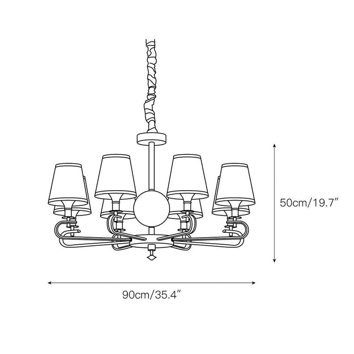 Emilea Chandelier-DWHOME