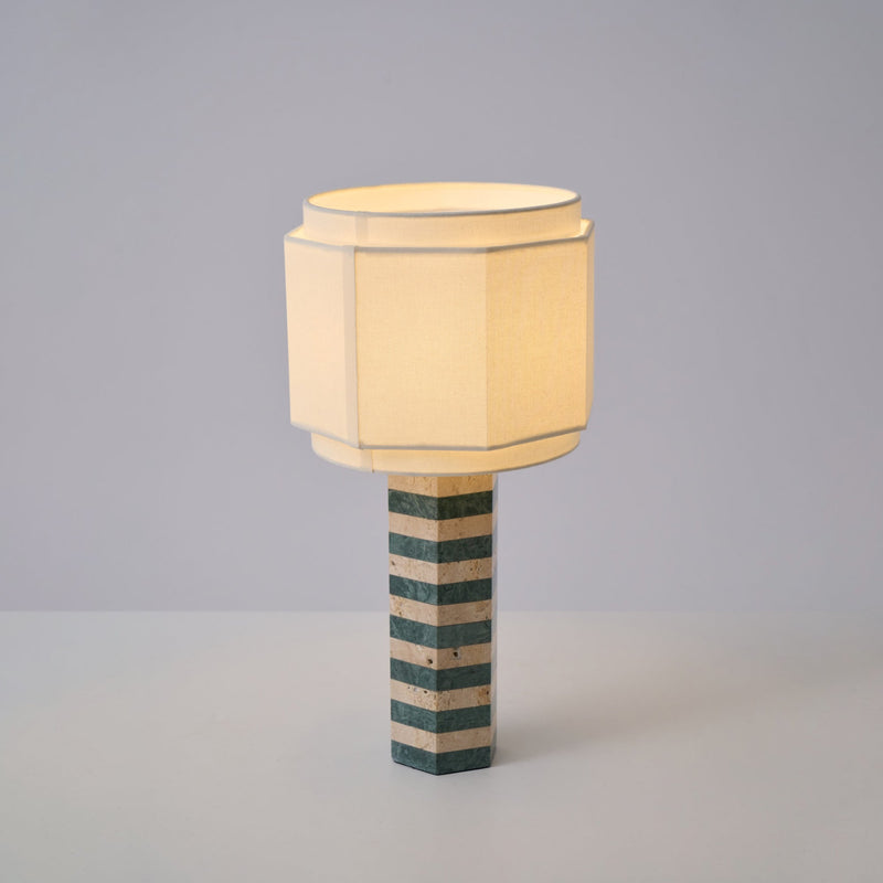 Modari Striped Stone Table Lamp-DWHOME