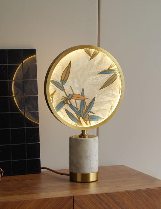 Lampe de table émaillée-DWHOME