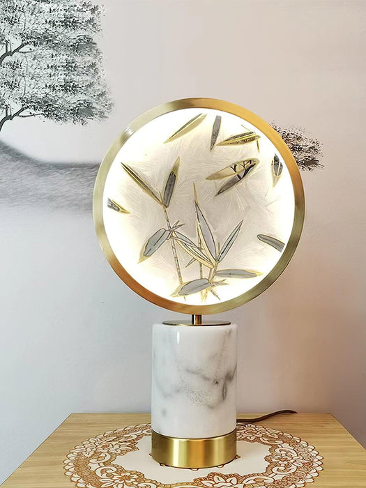 Lampe de table émaillée-DWHOME