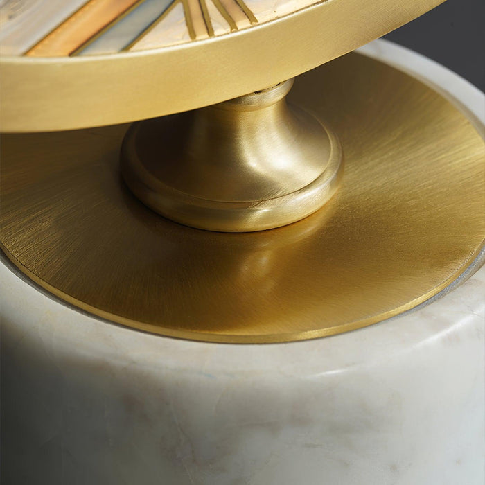 Lampe de table émaillée-DWHOME